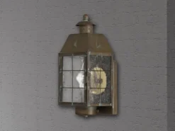 Außenwandleuchte NANTUCKET im antiken Landhausstil, Höhe 34cm
