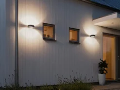 Außenwandleuchte ROVIGO, anthrazit, 5 Watt HP-LED, 350 Lumen, 3000K
