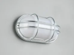 Außenwandleuchte TUMEN aus Metall feuerverzinkt, Salzluft resistent, Breite 26cm