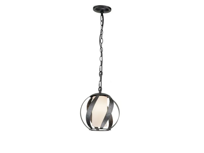 Außergewöhnliche Pendelleuchte BLACKSMITH für Innen & Außen, Ø25cm