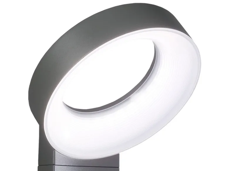 Auffällige Wandleuchte ASTI, anthrazit, 18 Watt HP-LED, 1400 Lumen, 5000K