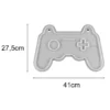 Ausgefallene Neon LED Wandleuchte GAMER mit USB Kabel & Schalter, Breite 41cm