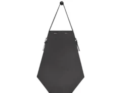 Ausgefallener Wandspiegel EMMI Rahmen in Schwarz zum Aufhängen 48,5x 66cm