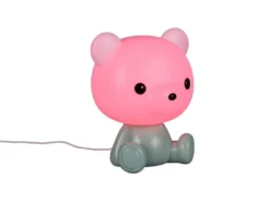 Ausgefallene USB Tischlampe CUTIE mit RGB Farbwechsel, Grün, Höhe 25cm