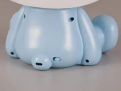 Ausgefallene USB Tischlampe Frosch mit RGB Farbwechsel, Blau Höhe 24cm