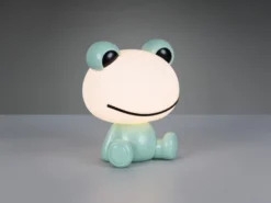 Ausgefallene USB Tischlampe HOPPER mit RGB Farbwechsel, Grün Höhe 24cm