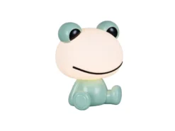 Ausgefallene USB Tischlampe HOPPER mit RGB Farbwechsel, Grün Höhe 24cm