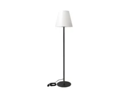 Aussenstehleuchte mit 3m Kabel für Garten & Terrasse, IP65 - 150cm hoch