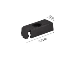 Austauschcover Schwarz für DUOline Leuchtenadapter
