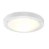 Bad Deckenleuchte CONDUS in Weiß mit Glas Opal Weiß Ø 31,5cm - Badlampen