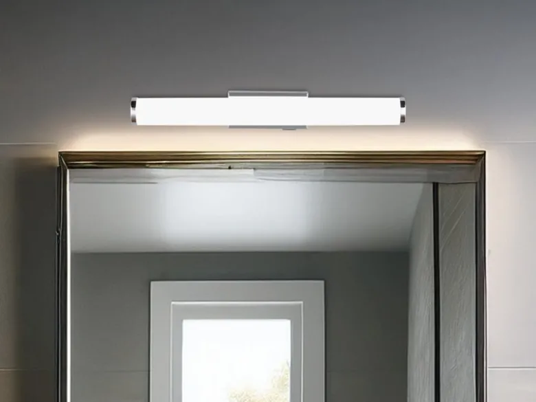 Bad Spiegelleuchte MATTIMO mit Schalter, Licht neutralweiß, Breite 40cm