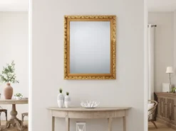 Barock Ganzköperspiegel & Wandspiegel mit Holzrahmen Gold 50x150cm/55x70cm