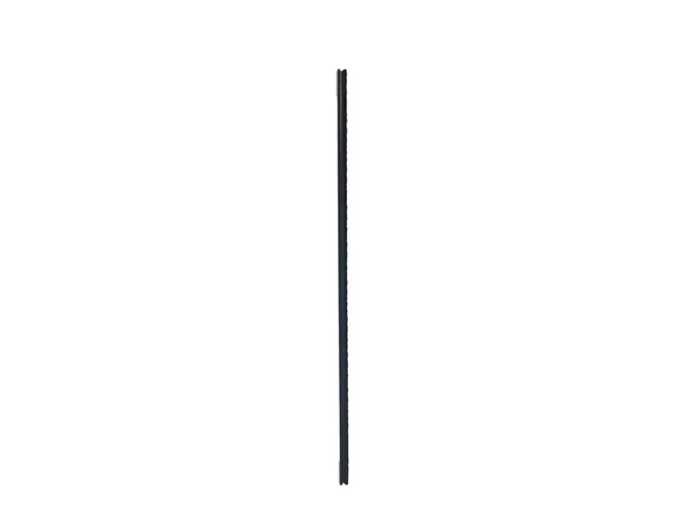 Barock Ganzkörperspiegel TANJA 50x150cm Holzrahmen Schwarz-Silber