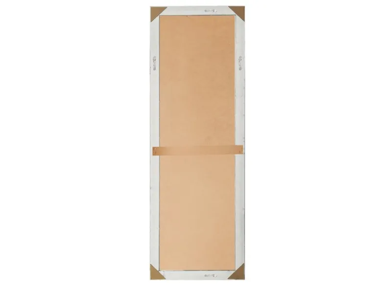 Barock Ganzkörperspiegel TANJA 50x150cm Holzrahmen Schwarz-Silber