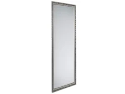 Barock Wandspiegel TANJA 50x150 Ganzkörperspiegel mit Holzrahmen Silber
