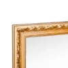 Barock Wandspiegel TANJA 50x150cm Ganzköperspiegel mit Holzrahmen Gold