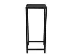 Beistelltisch VERONIKA Blumentisch aus Metall Schwarz Höhe 60cm