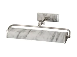 Bilderleuchte WINCHFIELD verstellbar in Marmoroptik, Breite 44,5cm