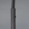 Bogenlampe MARLEY Schwarz 5flammig schwenkbar, 200cm groß