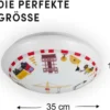 Coole Deckenlampe mit Baustellen Motiv fürs Kinderzimmer, bunt Ø 35cm