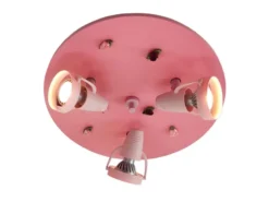 Coole Deckenlampe mit Röschen für Kinderzimmer 3 flammig schwenkbar Ø 35cm