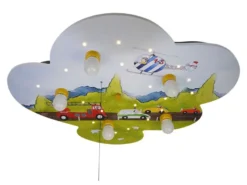 Coole Kinder Deckenleuchte tolle Autos Zugschalter für LED-Schlummerlicht