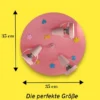 Coole LED Deckenleuchte für Kinderzimmer Natur Motive 3 flammig schwenkbar Ø35cm