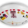 Coole LED Deckenleuchte mit Baustellen Motiv fürs Kinderzimmer, bunt Ø 35cm