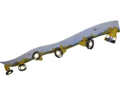 Coole Strahlerleiste XXL 6 Spots schwenkbar Deckenstrahler für optimales Licht