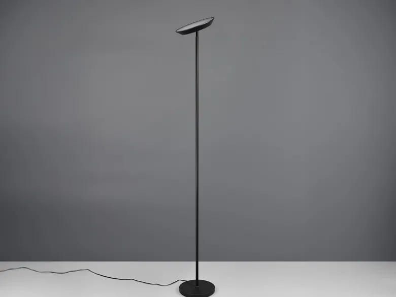 Deckenfluter SPECTER LED dimmbar & Lichtfarbe einstellbar, Schwarz, Höhe 178cm