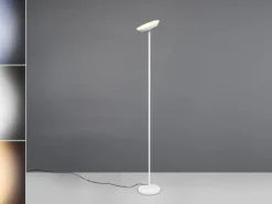 Deckenfluter SPECTER LED dimmbar & Lichtfarbe einstellbar, Weiß, Höhe 178cm