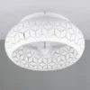 Deckenleuchte BIDAR mit Ventilator & Fernbedienung in Weiß, Ø 50cm