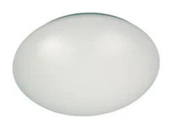 Deckenleuchte / Deckenschale rund, Kunststoff weiß, Ø 39 cm