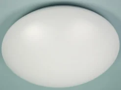 Deckenleuchte / Deckenschale rund, Kunststoff weiß, Ø 39 cm