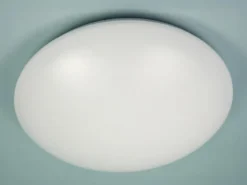 Deckenleuchte / Deckenschale rund, Kunststoff opalweiß, Ø 29 cm