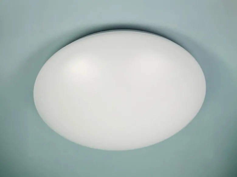 Deckenleuchte / Deckenschale rund, Kunststoff opalweiß, Ø 36 cm