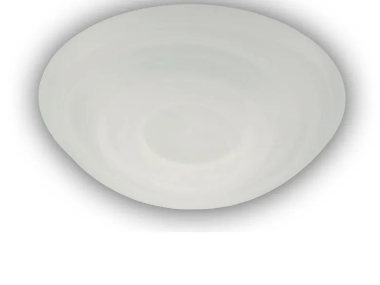 Deckenleuchte / Deckenschale rund, Glas Alabaster, Ø 25cm