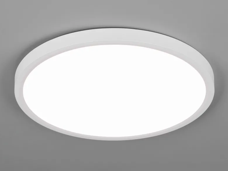 Deckenleuchte DRACO Weiß ultraflach LED dimmbar & Lichtfarbe einstellbar 40cm