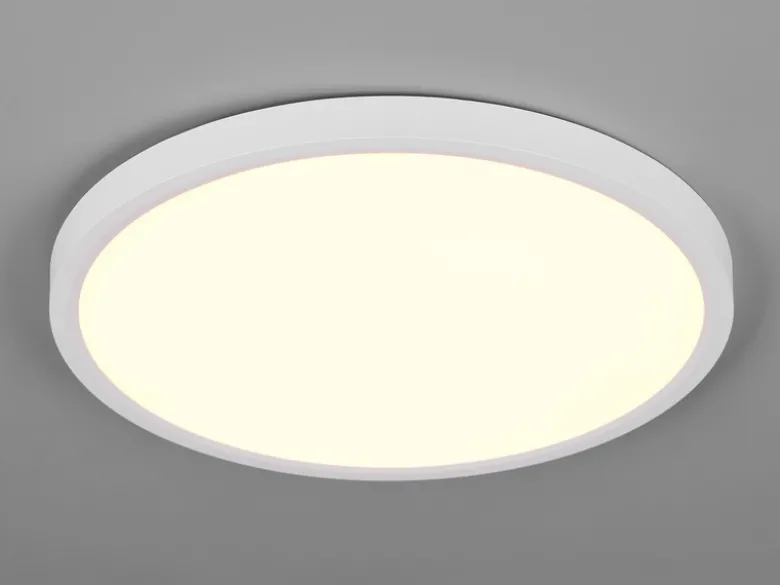 Deckenleuchte DRACO Weiß ultraflach LED dimmbar & Lichtfarbe einstellbar 40cm