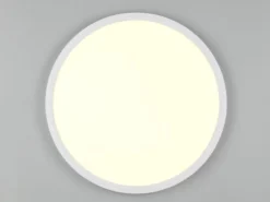 Deckenleuchte DRACO Weiß ultraflach LED dimmbar & Lichtfarbe einstellbar 40cm