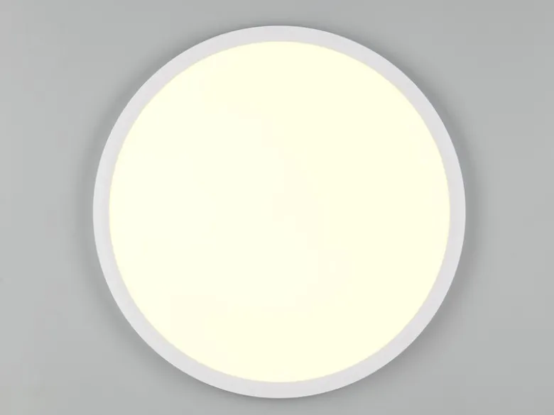 Deckenleuchte DRACO Weiß ultraflach LED dimmbar & Lichtfarbe einstellbar 40cm