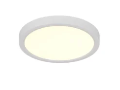 Deckenleuchte DRACO Weiß ultraflach LED dimmbar & Lichtfarbe einstellbar Ø 23cm
