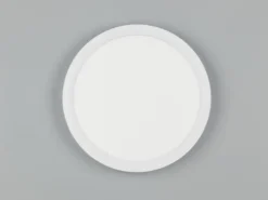 Deckenleuchte DRACO Weiß ultraflach LED dimmbar & Lichtfarbe einstellbar Ø 23cm