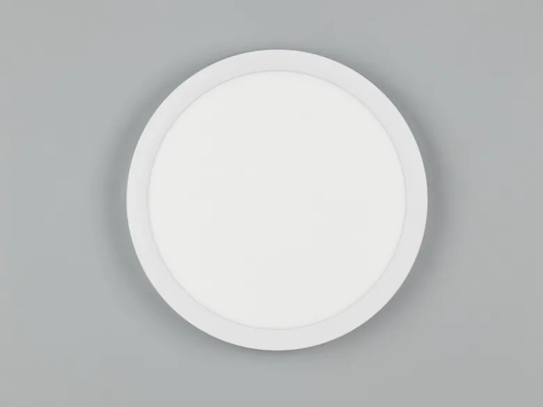 Deckenleuchte DRACO Weiß ultraflach LED dimmbar & Lichtfarbe einstellbar Ø 23cm