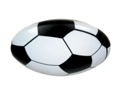 Deckenleuchte für Fussball-Fans, Deckenschale mit bruchsicherem Schirm, FUSSBALL