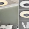 Deckenleuchte mit Ventilator 59cm Fernbedienung, dimmbar, Sternenhimmel