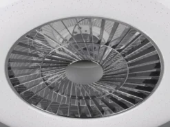 Deckenleuchte mit Ventilator 59cm Fernbedienung, dimmbar, Sternenhimmel