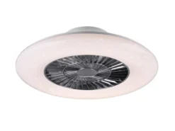 Deckenleuchte mit Ventilator 59cm Fernbedienung, dimmbar, Sternenhimmel