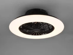 Deckenleuchte mit Ventilator STRALSUND Fernbedienung Sternenhimmel, Ø 50cm