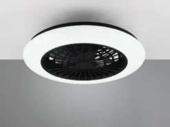 Deckenleuchte mit Ventilator STRALSUND Fernbedienung Sternenhimmel, Ø 50cm